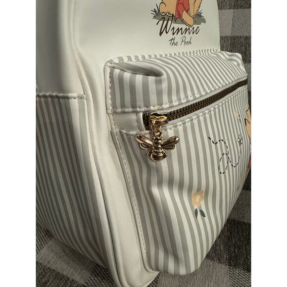NEW Disney Winnie The Pooh Faux Leather Backpack - Primark NWT - Picture 4 of 5